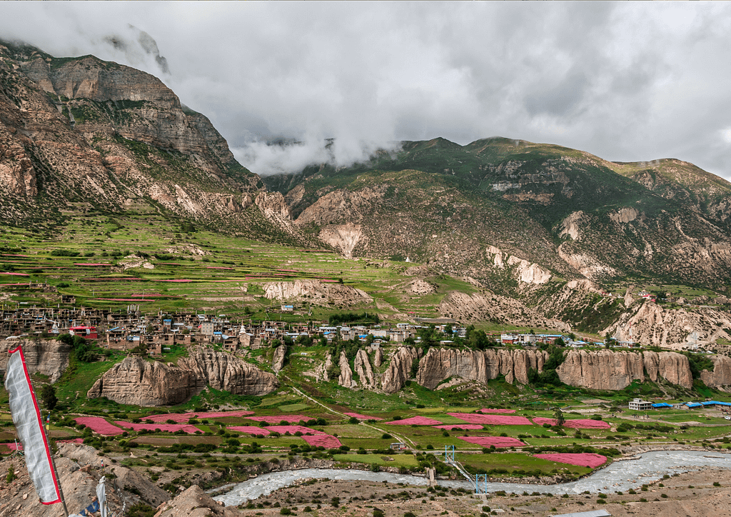 Beautiful Manang Village