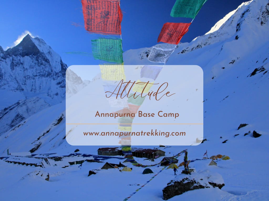 Altitude sickness at Annapurna base camp trek
