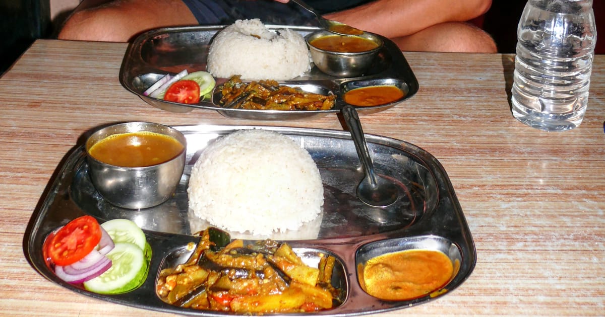 food in annapurna circuit